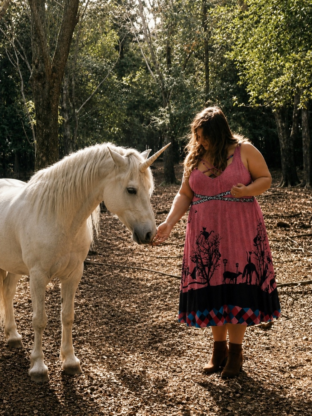 Boutique Brand | Sleeveless Midi Dress |Whimsical | Wilderkind | Size XXXL